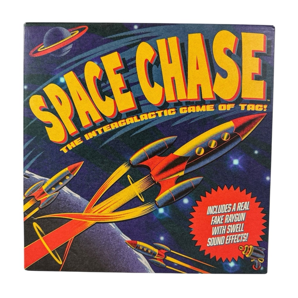 Space Chase Game The Intergalactic Game of Tag Ray Gun NEW‎ Ages 6+